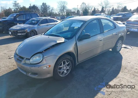 2002 Dodge Neon Sxt из США, поврежденный, VIN 1B3ES56C22D648709
